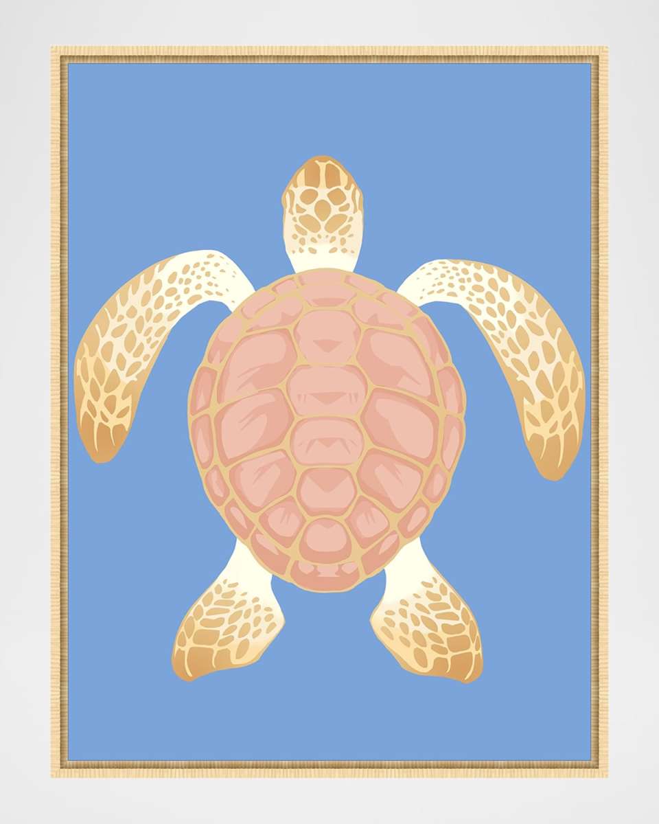 "Sea Creature" Framed Giclee by Sena Zander, 25.5" x 33.5"
